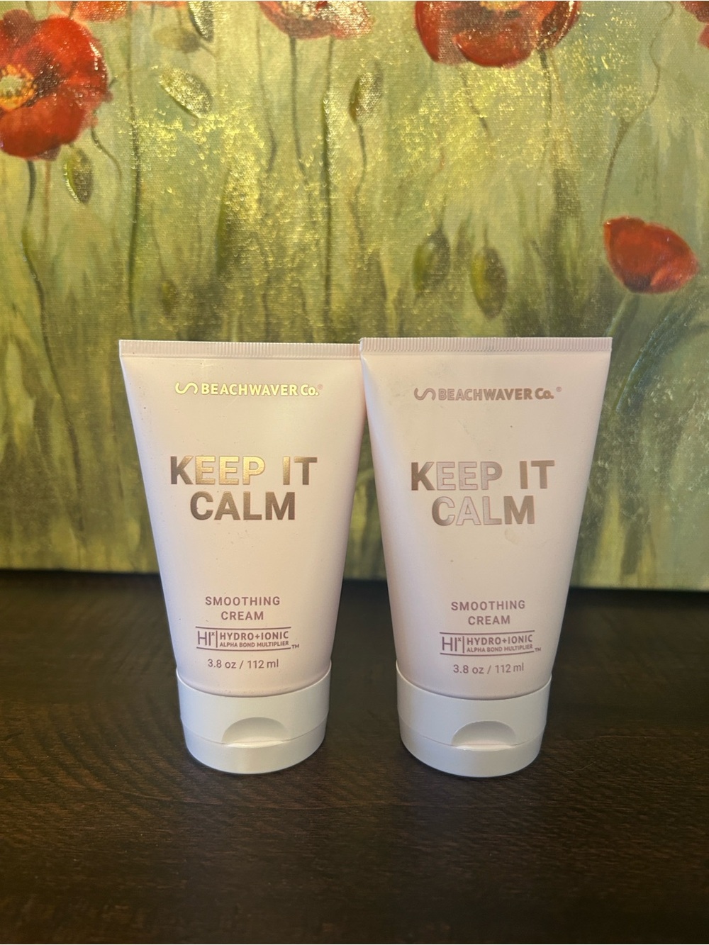 DBL Bundle - Beachwaver Keep It Calm- smoothing cream 3.8 oz each MSRP $28 ea.
